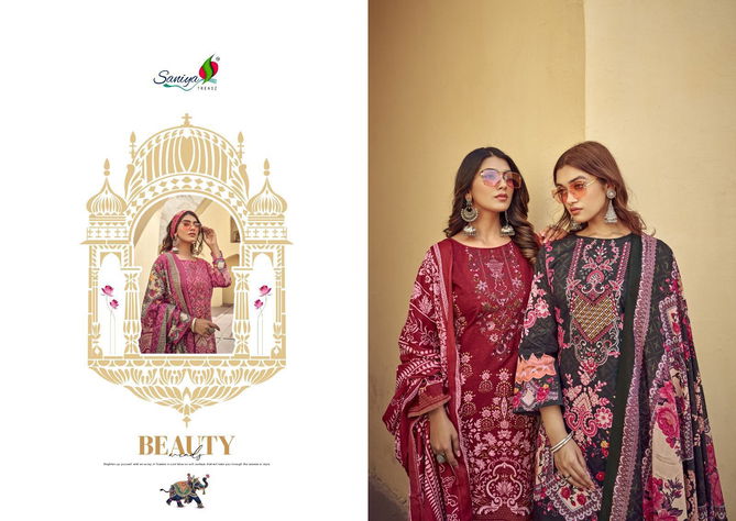 Naira Nx Vol 56 By Saniya Embroidery Cotton Pakistani Dress Material Wholesale Shop In Surat